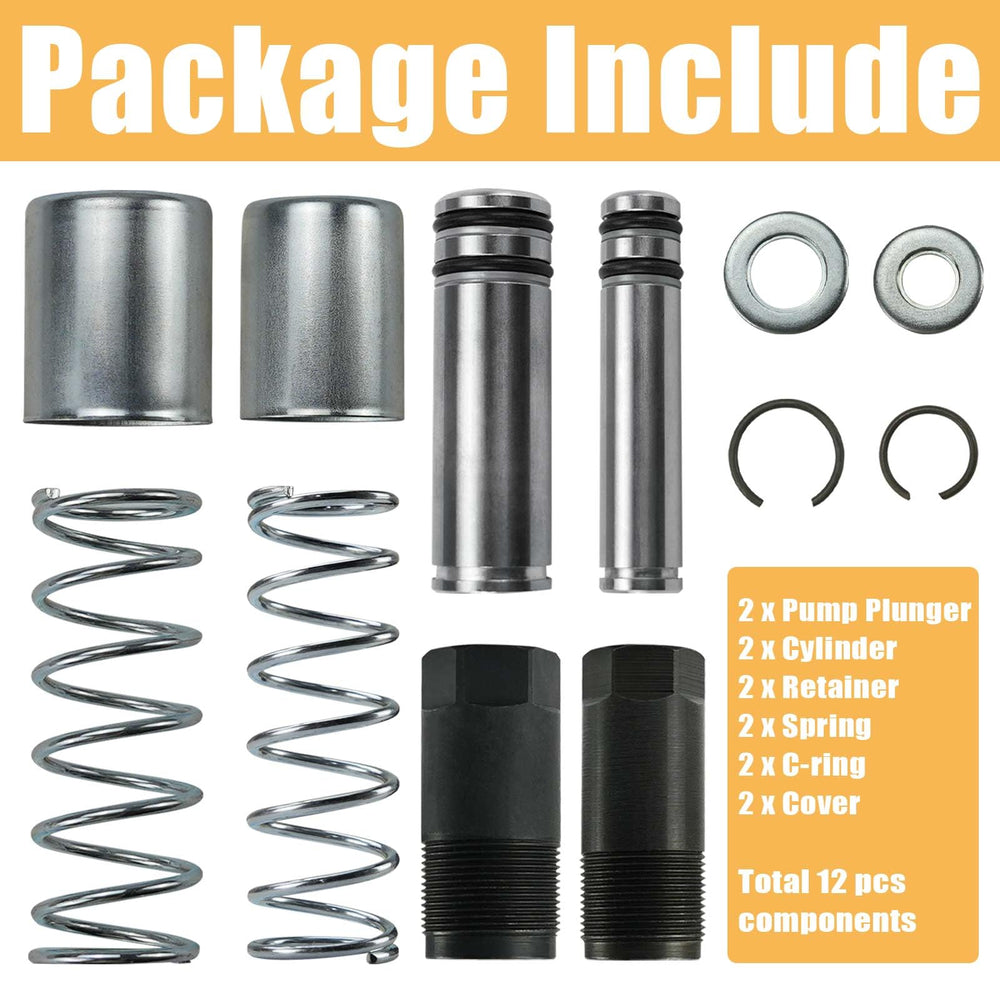 MANUTEX plunger sets next to ruler showing dimensions for correct selection