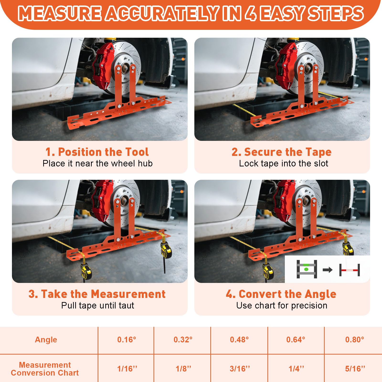 Mapaim kit included parts laid out showing plates tapes and level for quick use