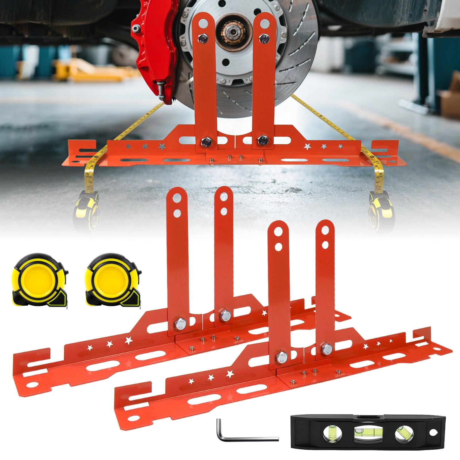 Mapaim toe plates front view showing solid construction and stable contact