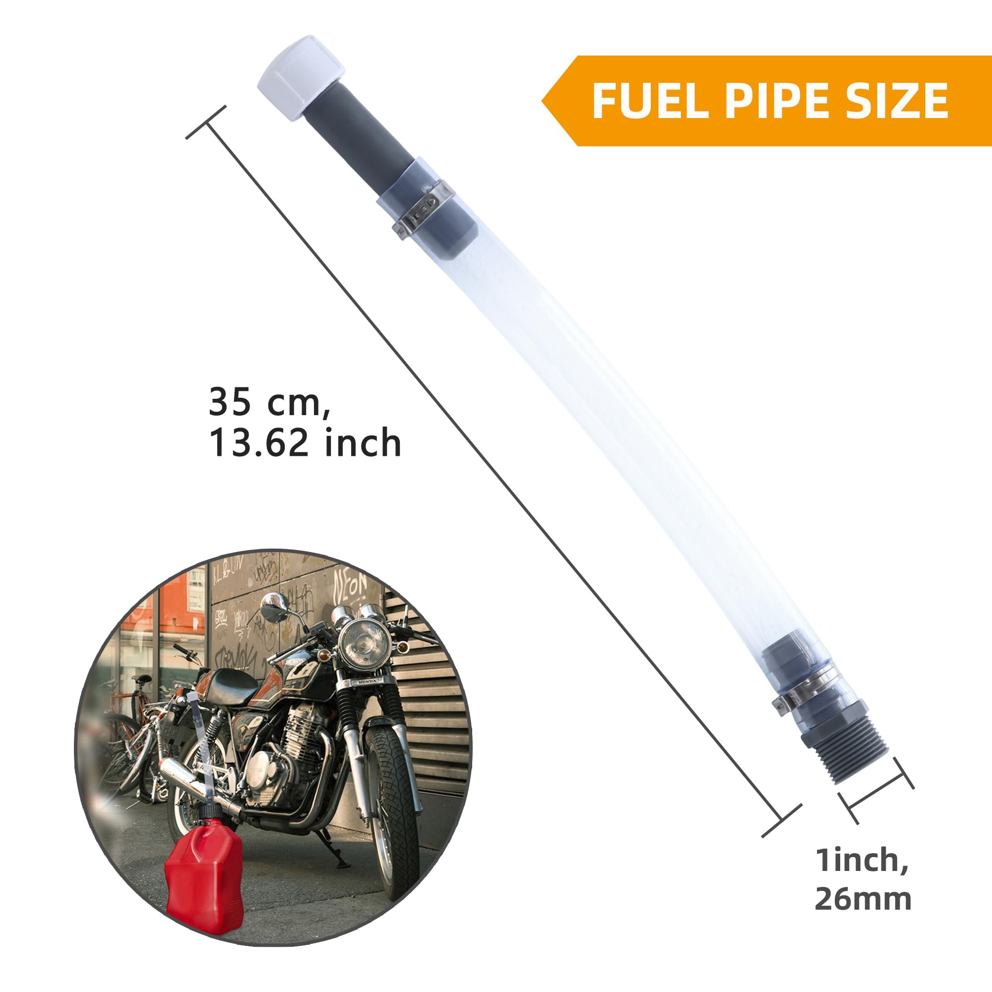 Mapleza installed on VP fuel jug for spill-free transfer at track