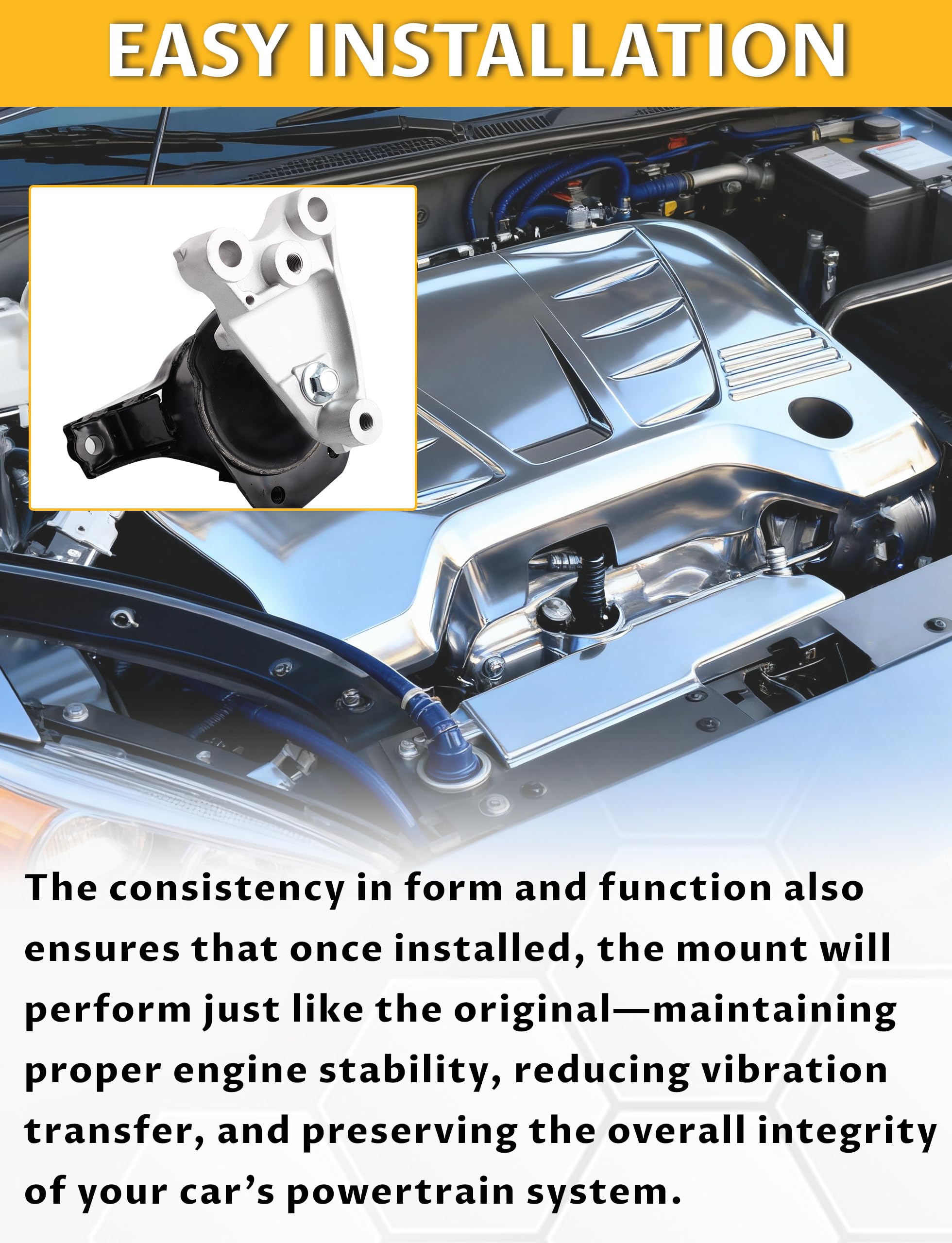 Mardarth installed in a Honda Civic engine bay demonstrating restored engine stability