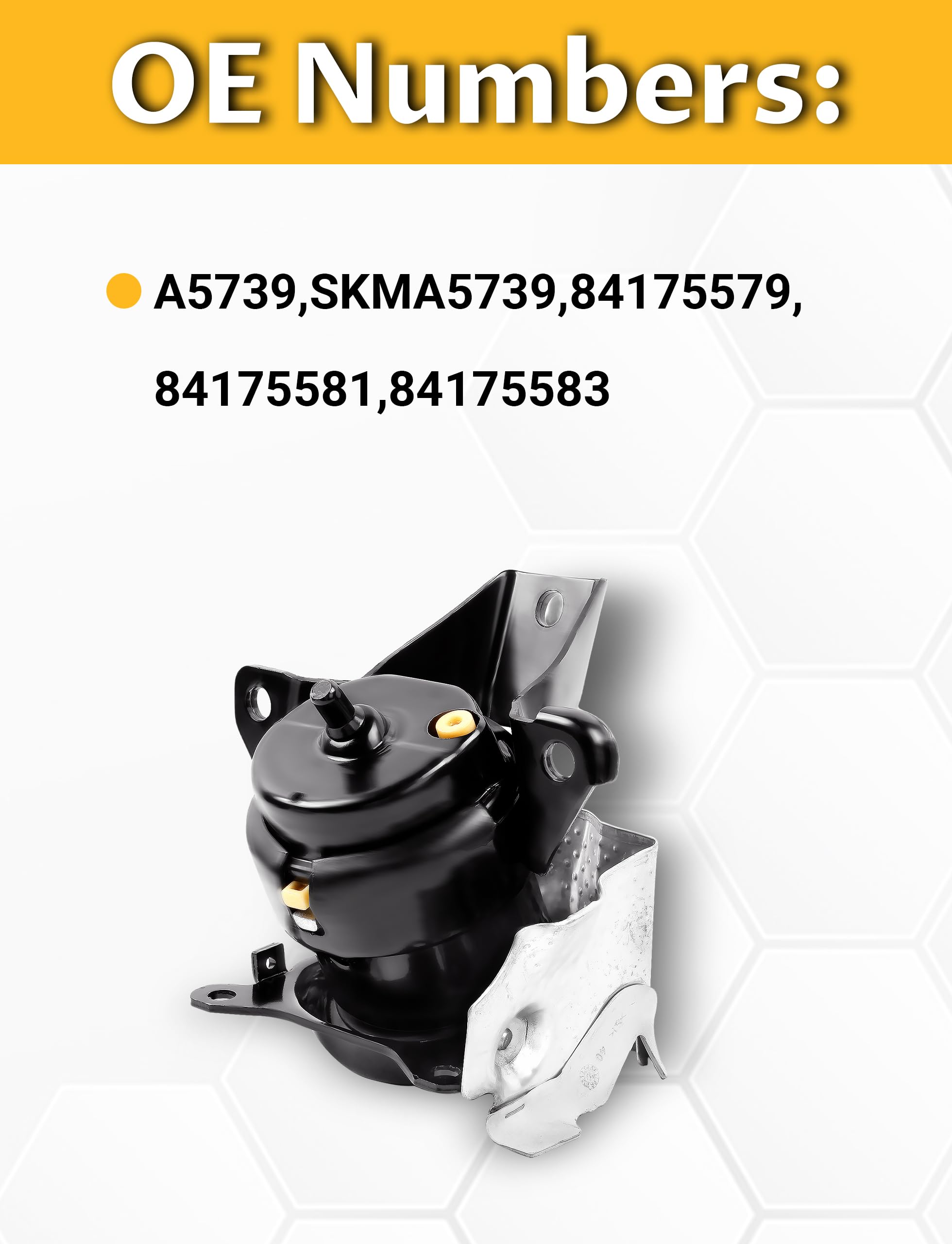 Mardarth motor mount coated surface texture for corrosion resistance
