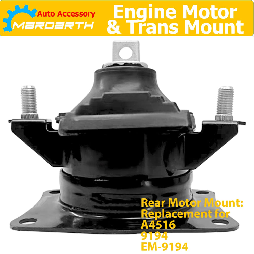 Mardarth mounts installed in Accord engine bay restoring proper engine support and reducing vibration