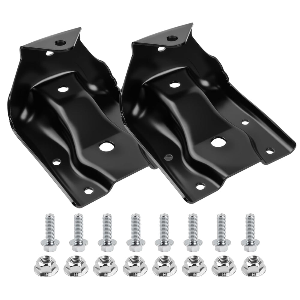 Mardarth front view of rear leaf spring bracket showing fit and strength benefit