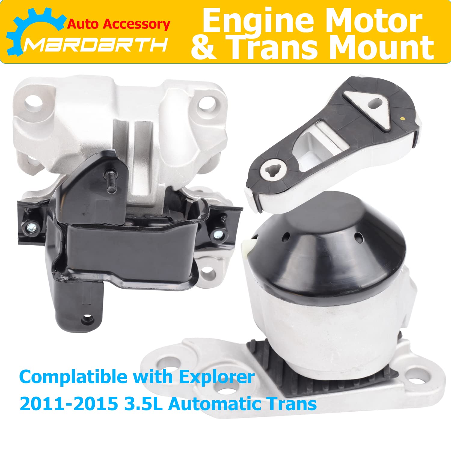 Mardarth rear torque strut mount close-up highlighting durability and rotational control