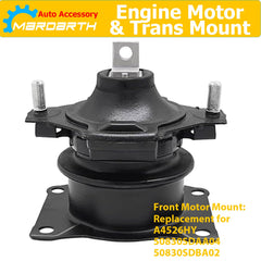 Mardarth top view of transmission mount bolt pattern demonstrating precise direct-fit alignment