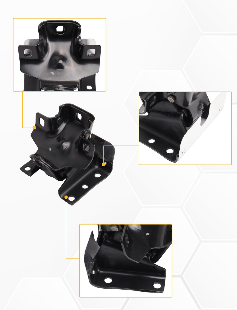 Mardarth underside view of mount mounting points for precise alignment benefit