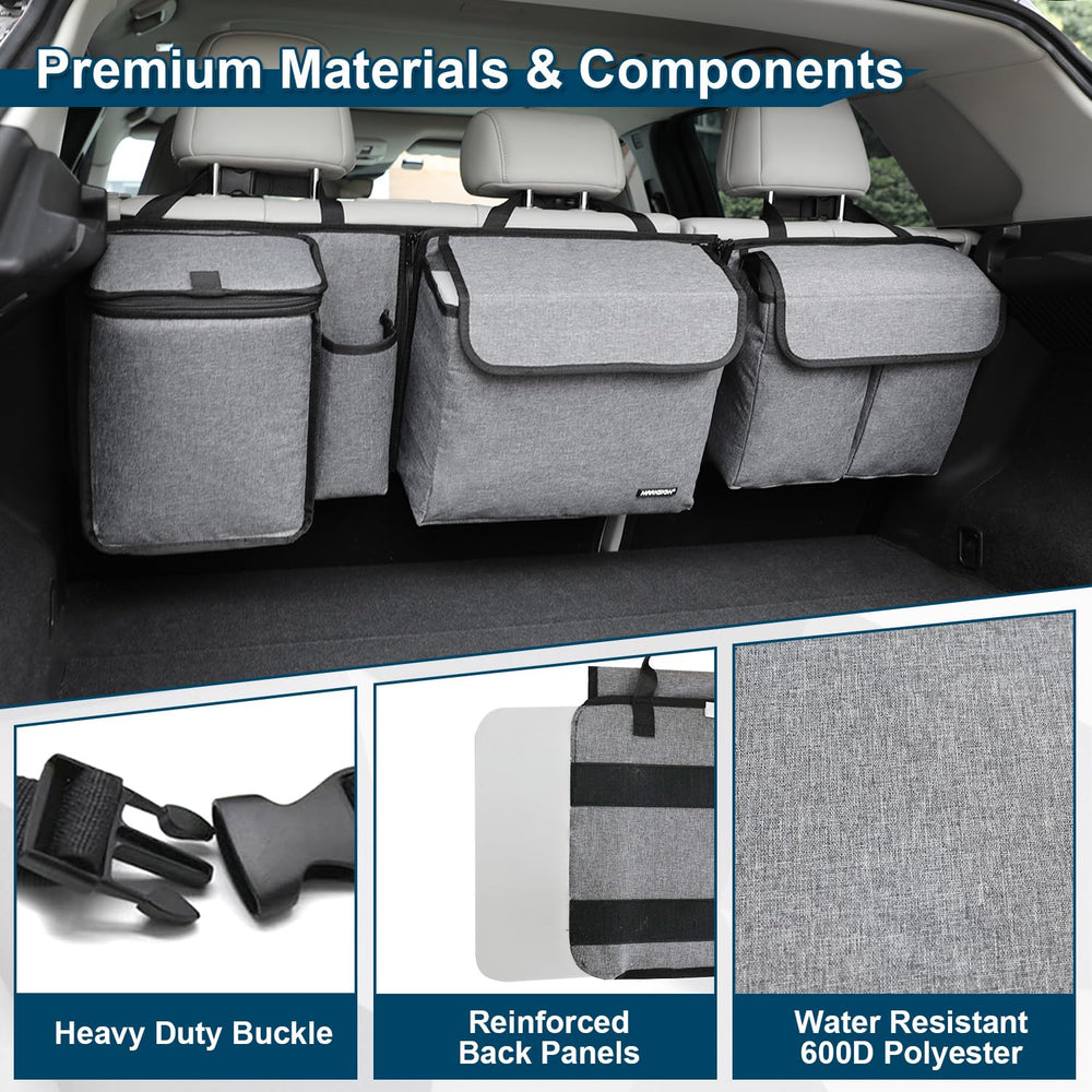 MARKSIGN detachable modules and heavy-duty SBS zippers for flexible use