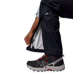 MARMOT ankle zipper detail enabling quick on-off over boots