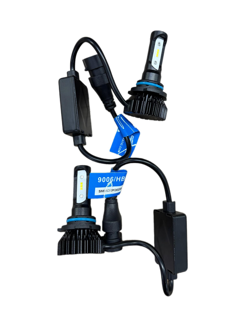 Marsauto 9006 connector plug detail showing easy plug-and-play fit