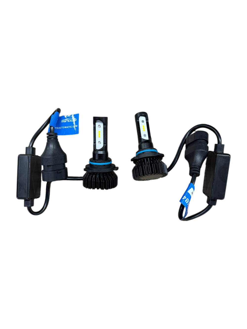 Marsauto 9006 front packaging showing product pair and benefits