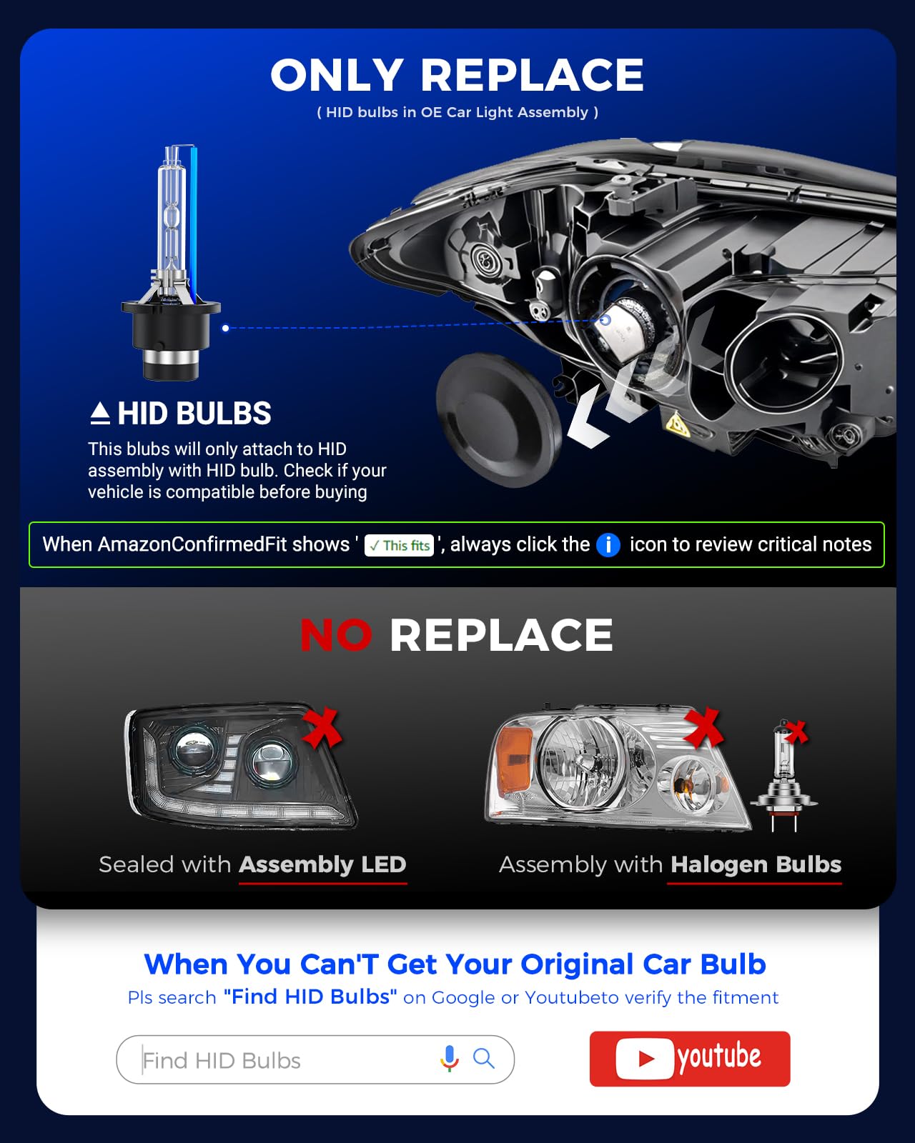 Marsauto D2S pack of two boxed presentation indicating ready replacement benefit
