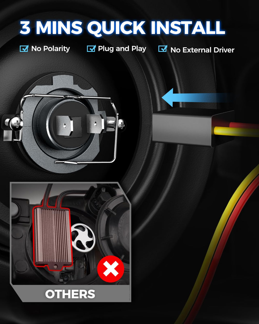 Marsauto M1S H7 aluminum housing close-up showing heat control for longevity