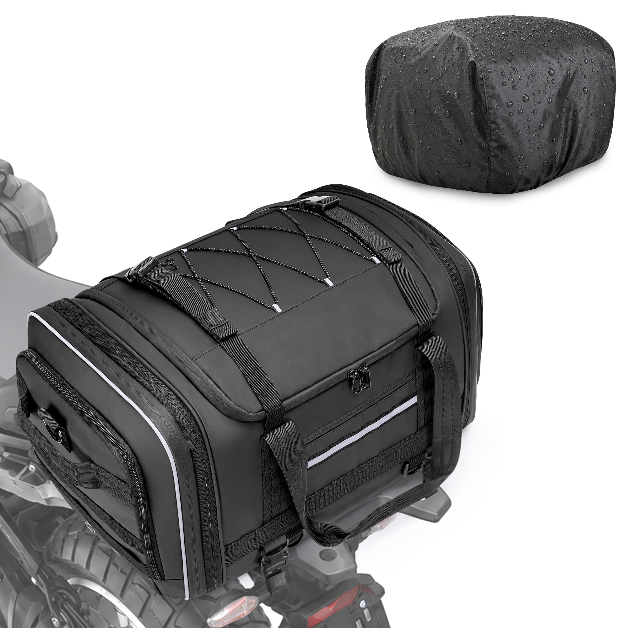 Marscamd front view showing shape and storage, improves packing efficiency
