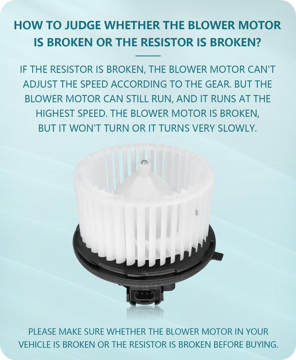 Marsflex blower motor held in hand to show compact size and easy replacement