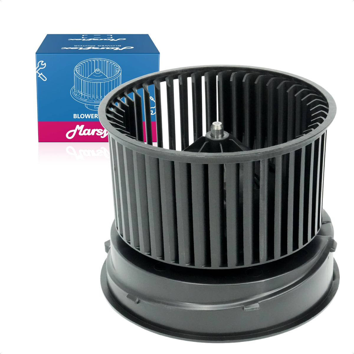 Marsflex front blower motor front view showing precise OE fit and reliability