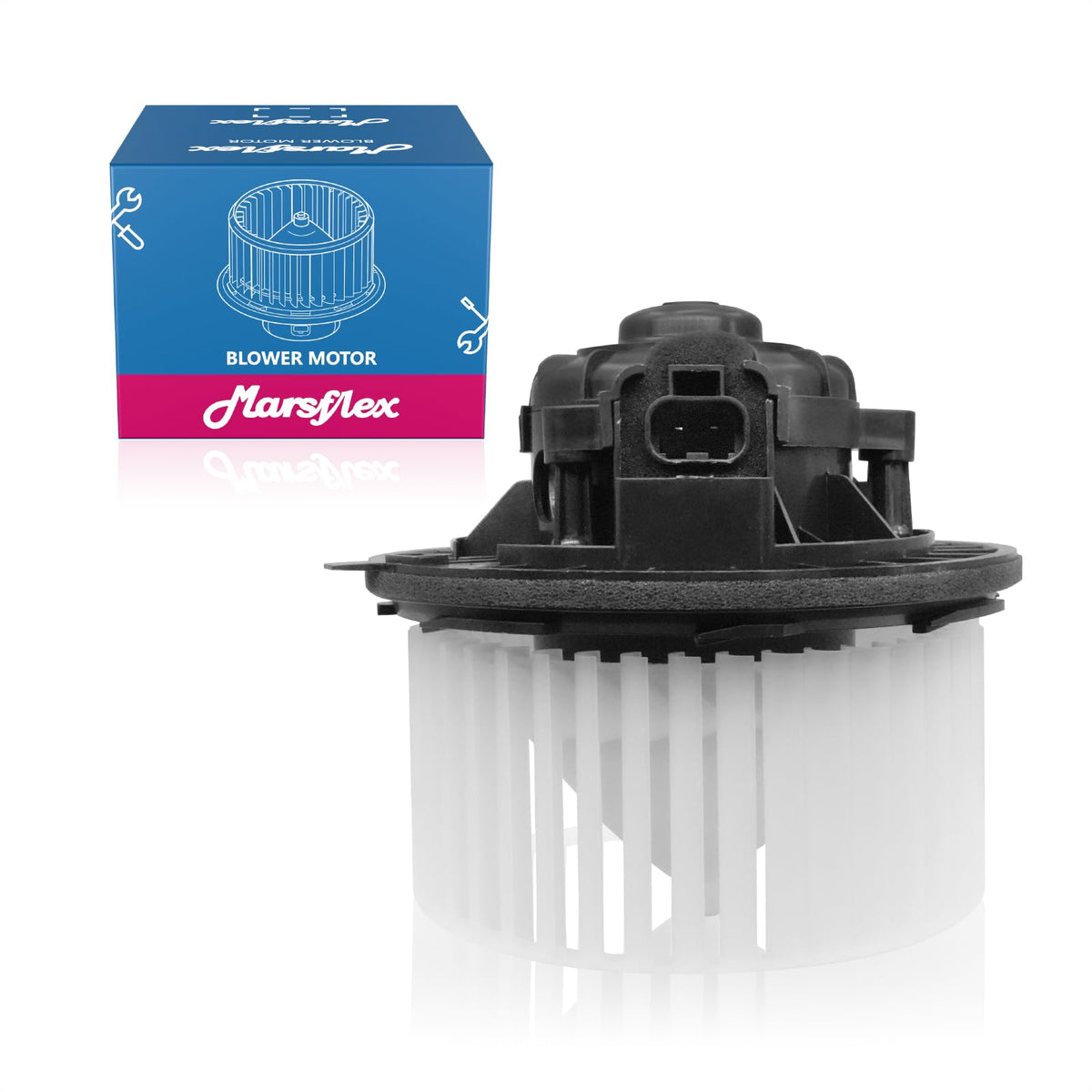 Marsflex front blower motor full unit showing complete assembly and reliable airflow