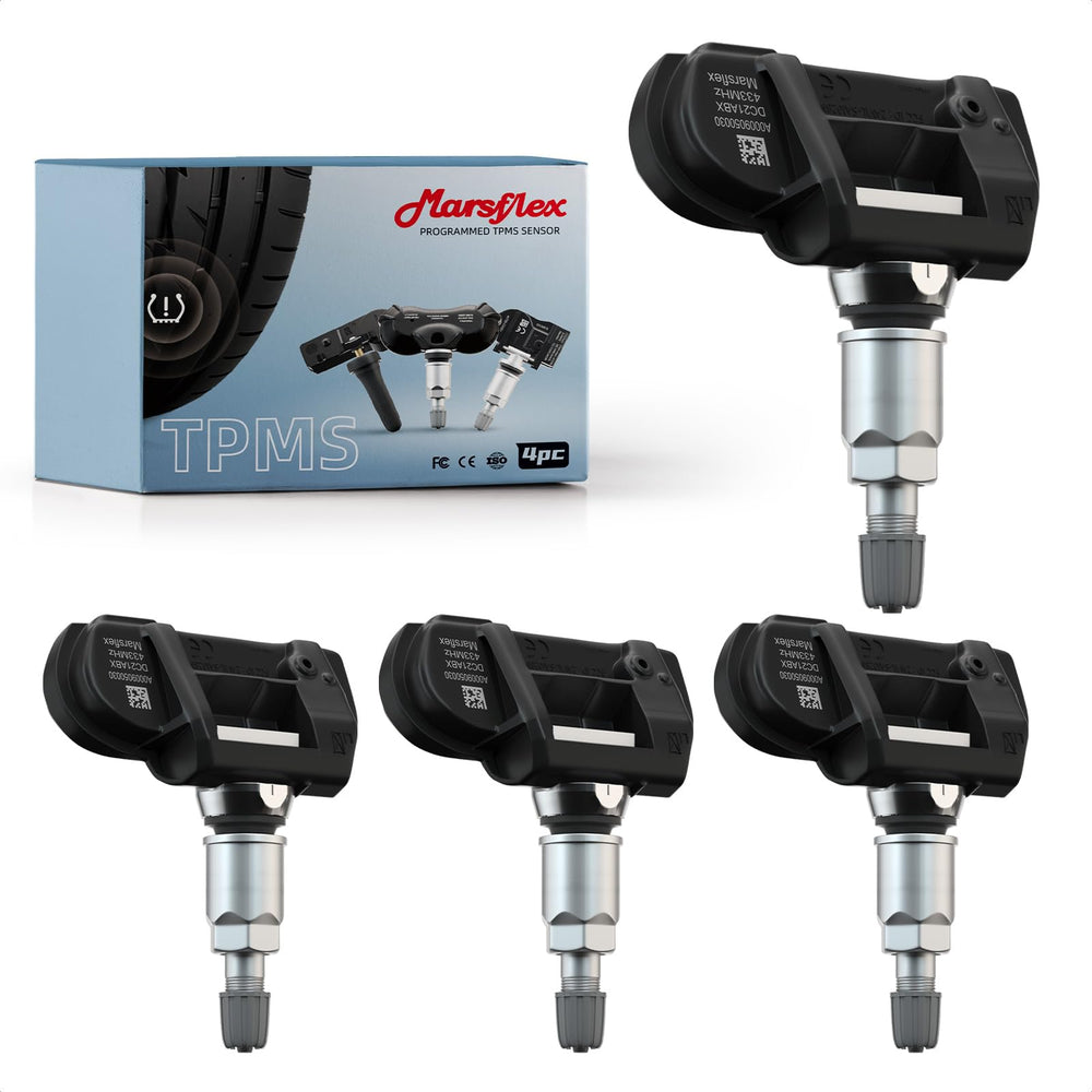 Marsflex front packaging showing four sensors and kit benefits