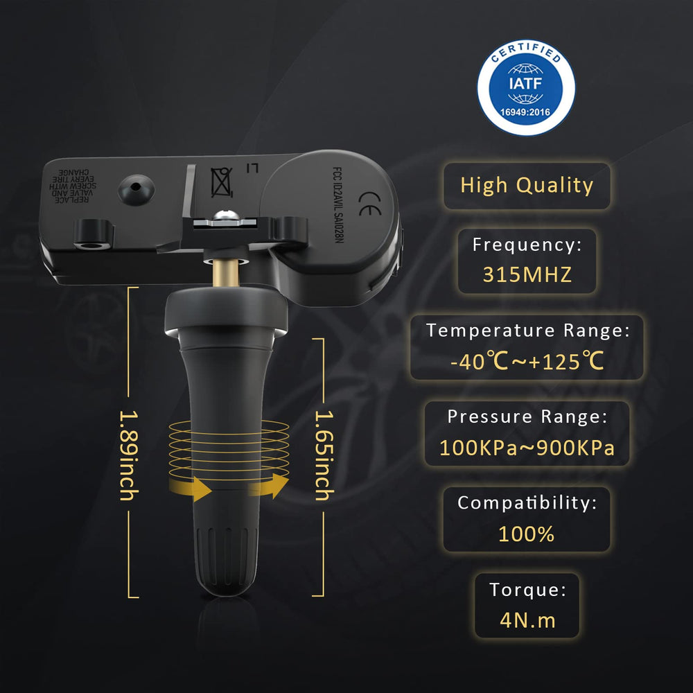 Marsflex sensor valve stem detail showing secure seal for leak prevention benefit