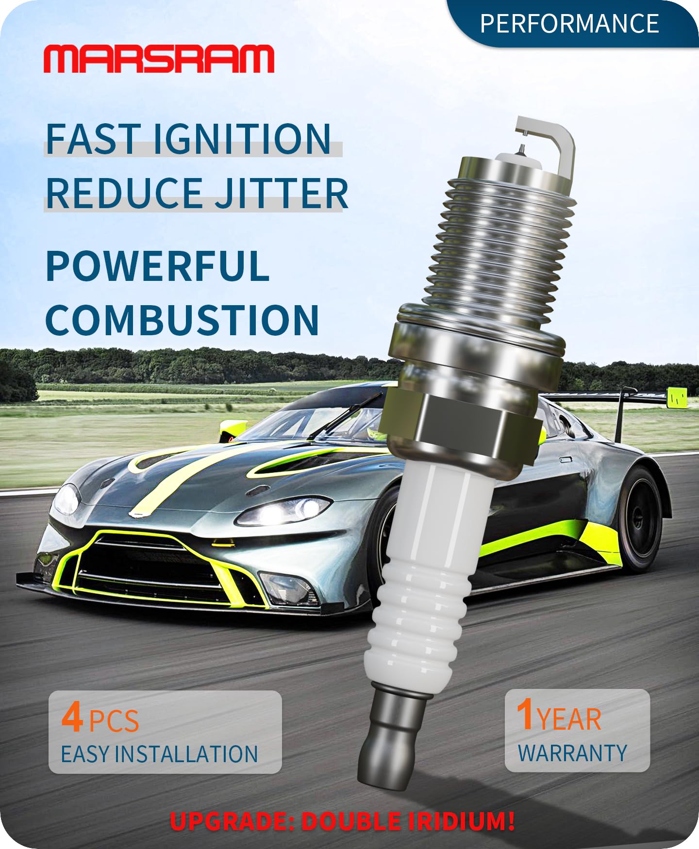 Marsram coils installed on engine demonstrating fit and improved ignition consistency