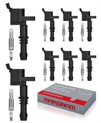 Marsram front packaging showing 8 coils and 8 plugs for easy replacement