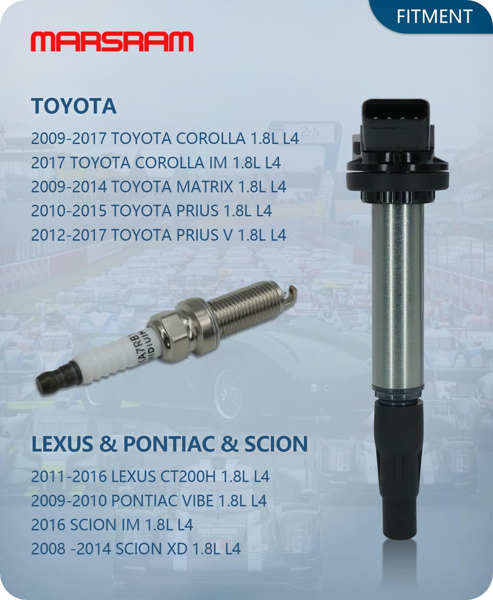 Marsram ignition coil close-up highlighting durable housing and fit quality
