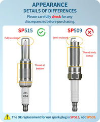 Marsram spark plug close-up highlighting iridium electrode for longer life