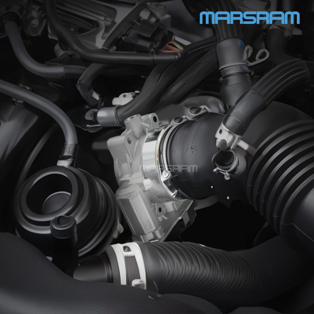 Marsram throttle body comparison old vs new showing upgraded sensor durability