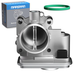 Marsram throttle body front view showing clean fit and improved throttle response