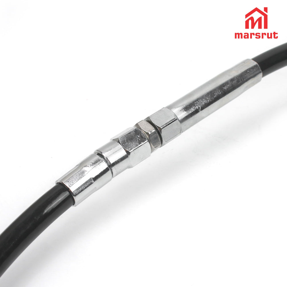 Marsrut clutch cable on parked touring motorcycle illustrating real-world compatibility