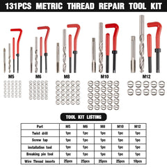 Marvelity spiral wire inserts close detail boosting thread strength