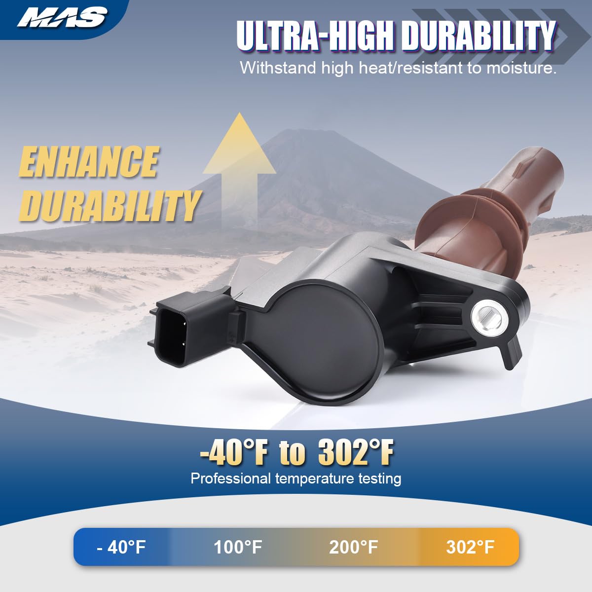 MAS compatibility sticker and part numbers view helping correct fit identification