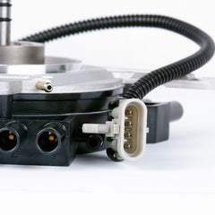 MAS distributor electrical connector closeup for easy plug-in replacement