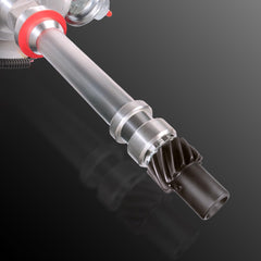 MAS coil-in-cap top view illustrating compact high-voltage design