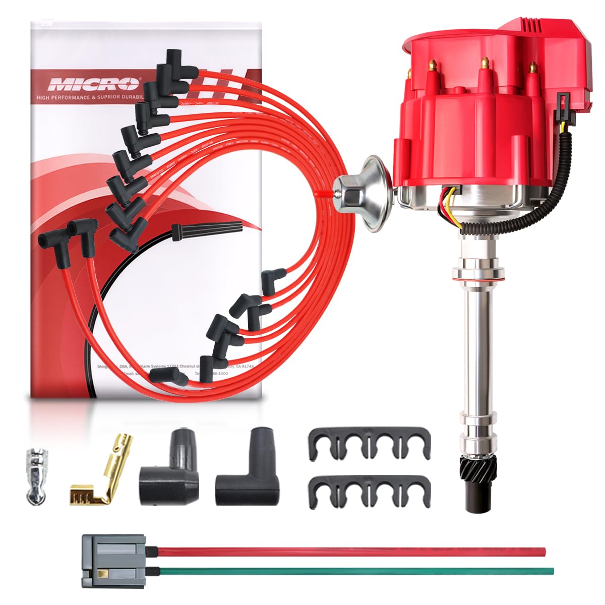 MAS HEI front packaging red cap showing complete kit benefits