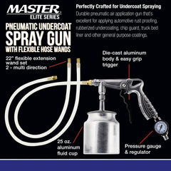 Master Airbrush 25 oz suction cup assembled on gun reducing refill frequency on large jobs