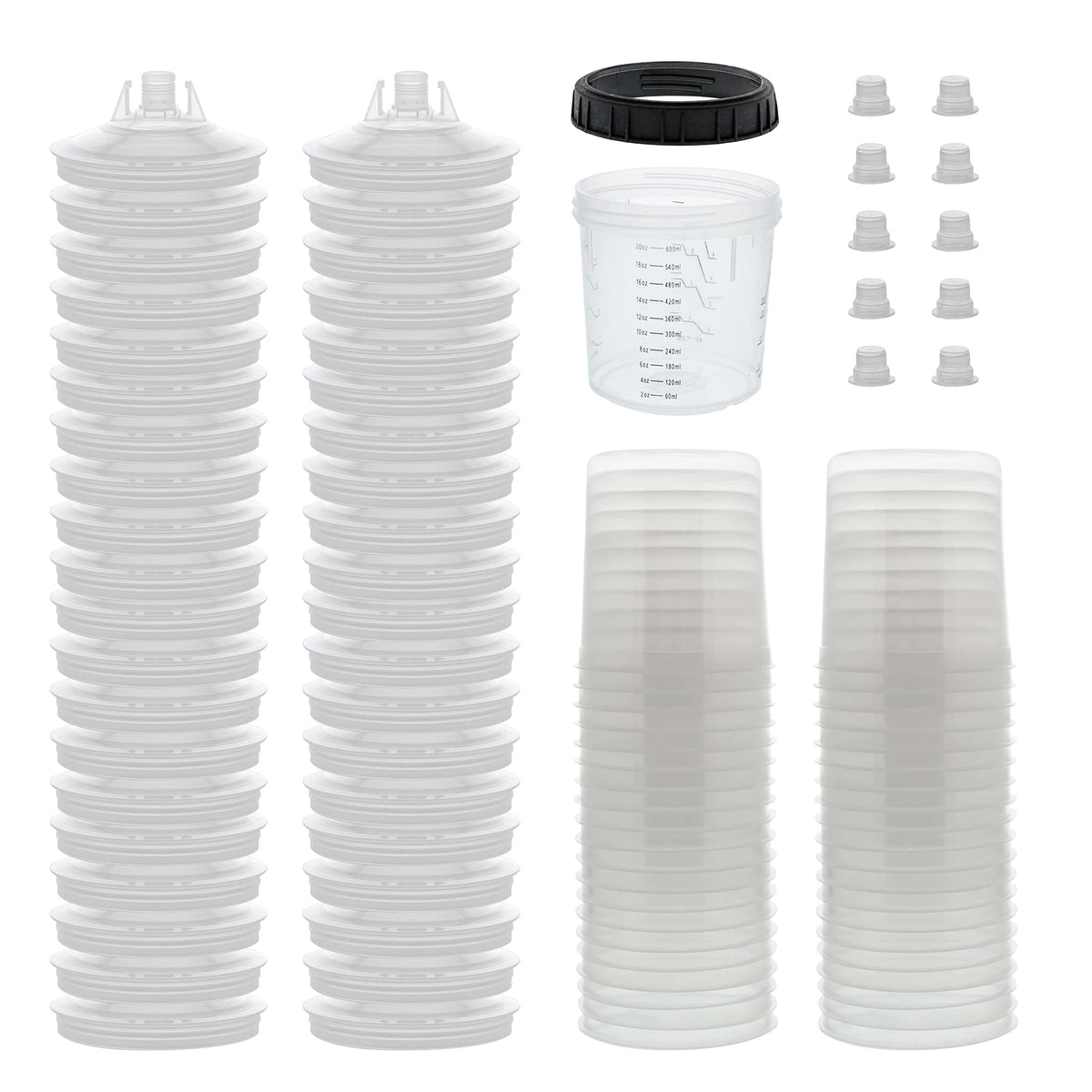 Master Airbrush front packaging showing the 40-pack MPS kit and components benefits