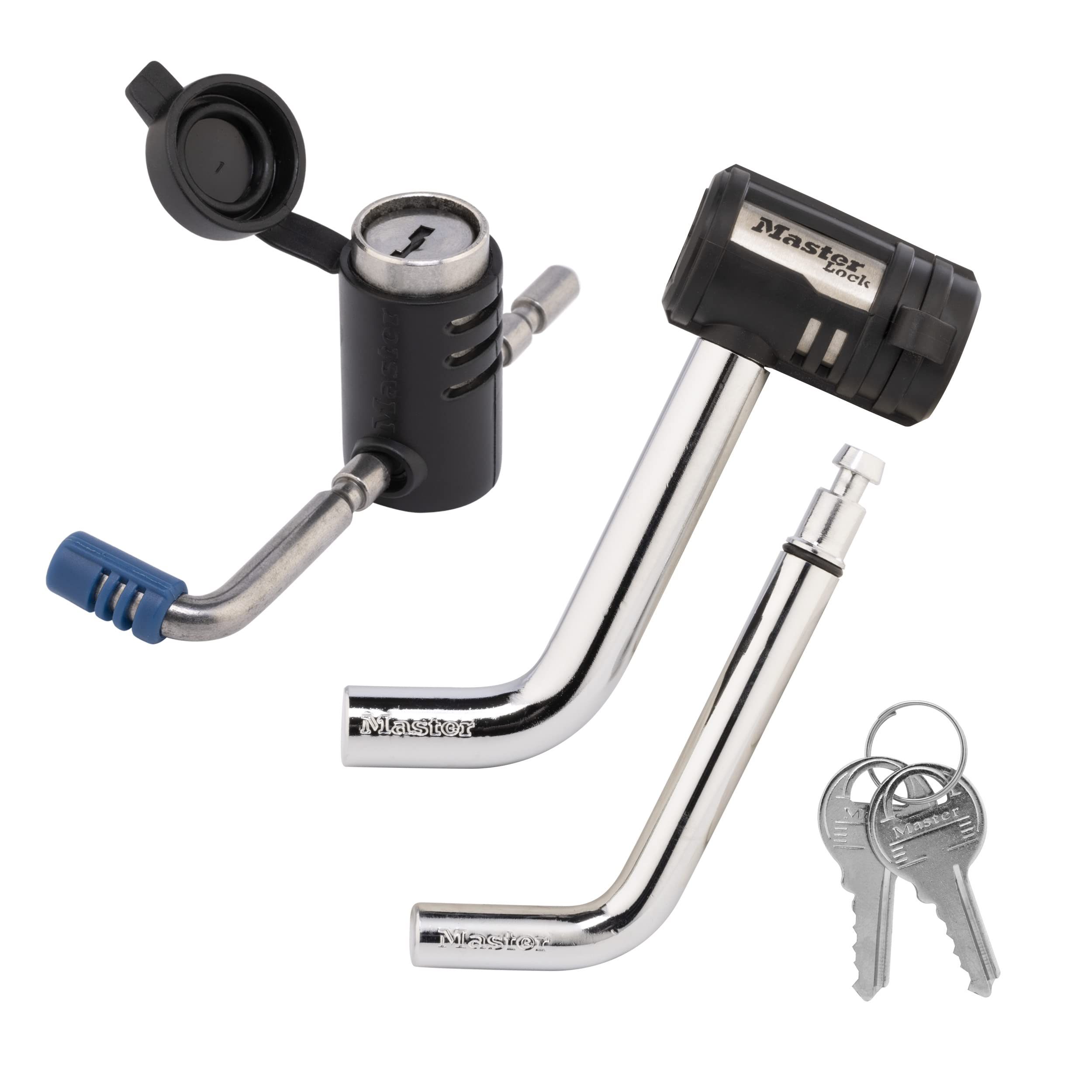 Master Lock 2848DAT front packaging showing both locks and keys for quick identification and peace of mind