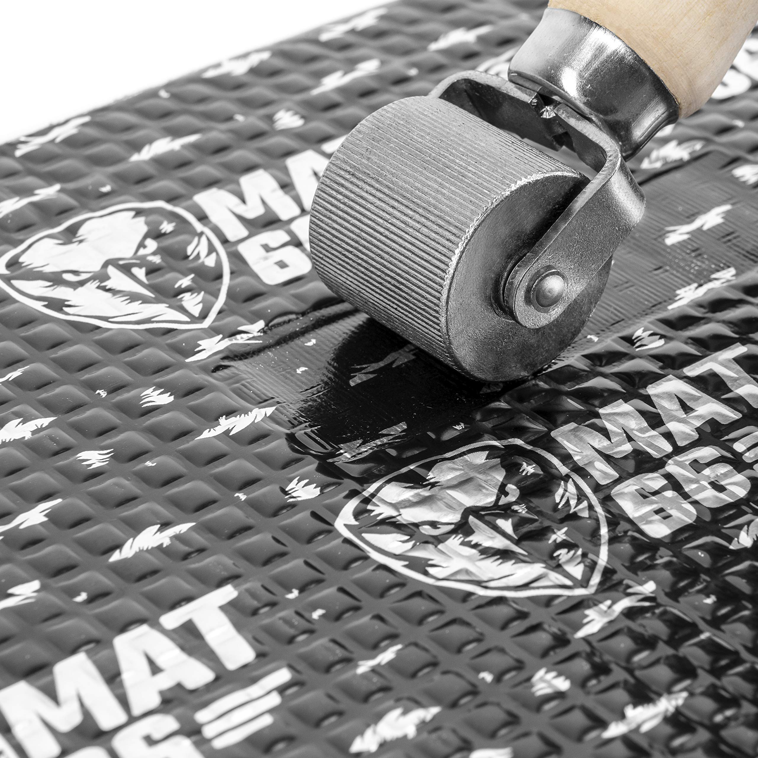MAT66 in a trunk installation showing large-area coverage and reduced boom for better bass