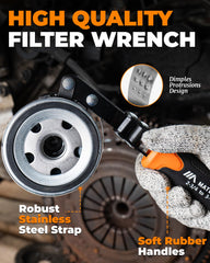 MateAuto three-jaw adapter detail demonstrating adjustable fit and ratchet compatibility