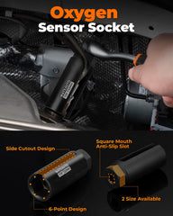 MateAuto M12 and M18 thread chasers displayed for restoring sensor threads and preventing leaks
