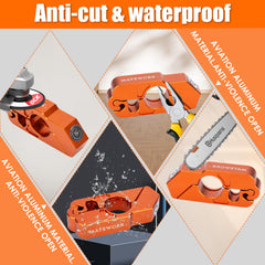 Matework close-up anodized finish highlights corrosion resistance benefit