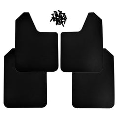Mautopily front packaging showing four mud flaps and benefit of complete set