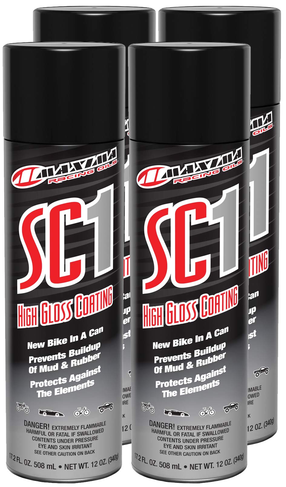 Maxima SC1 front packaging showing 4-pack and product details for easy identification