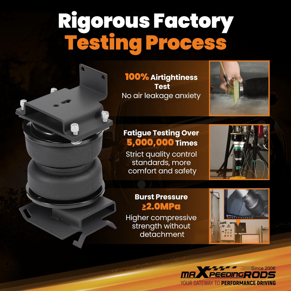 maXpeedingrods kit components laid out with hardware for straightforward assembly