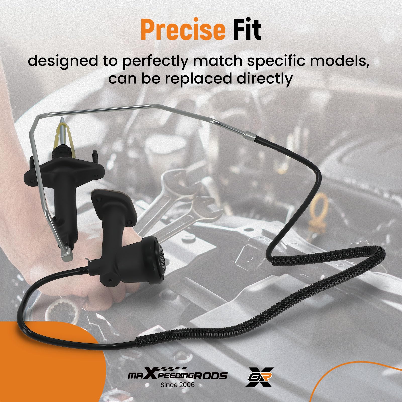 maXpeedingrods hose and fittings layout conveying pre-filled convenience
