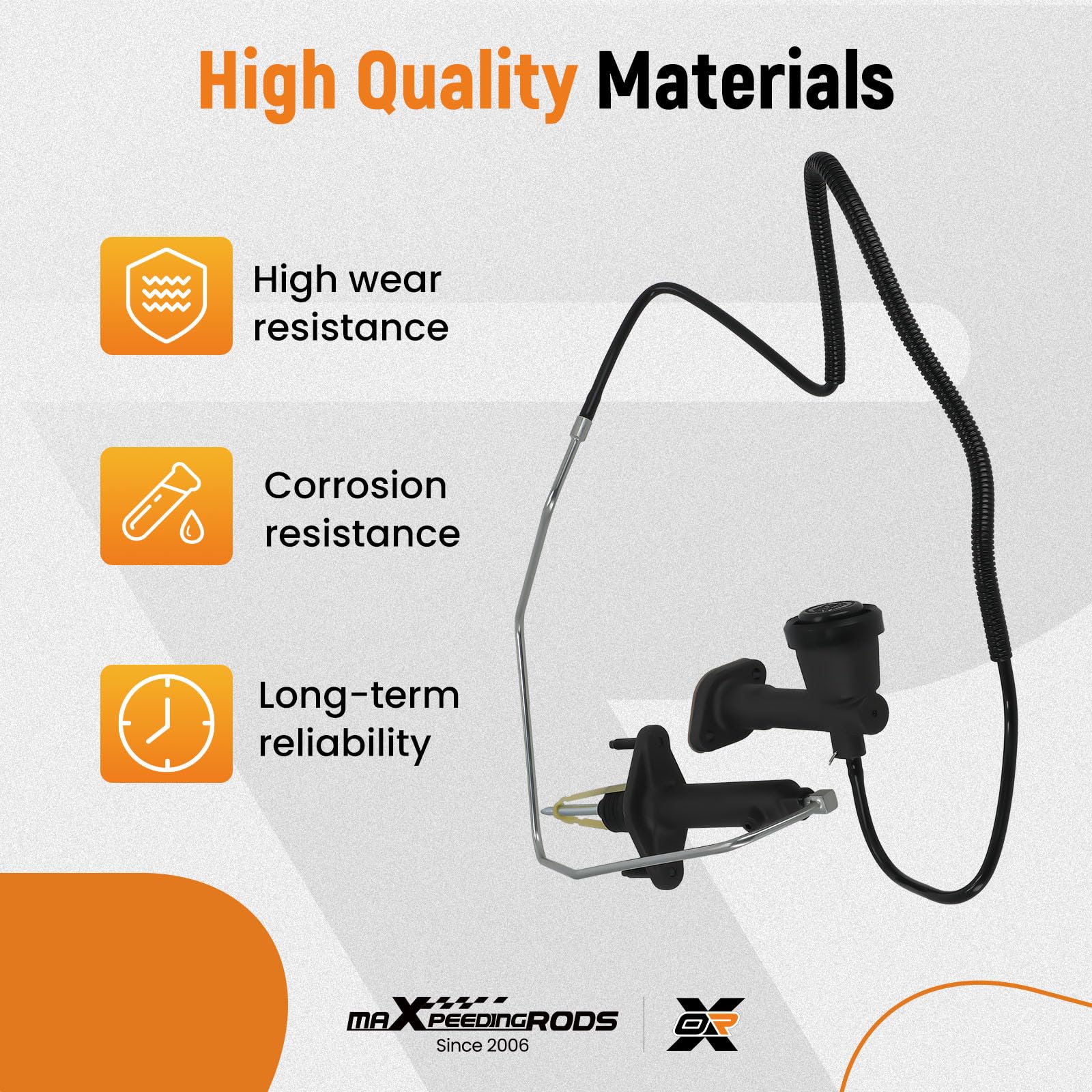 maXpeedingrods installed under hood demonstration showing direct fit advantage