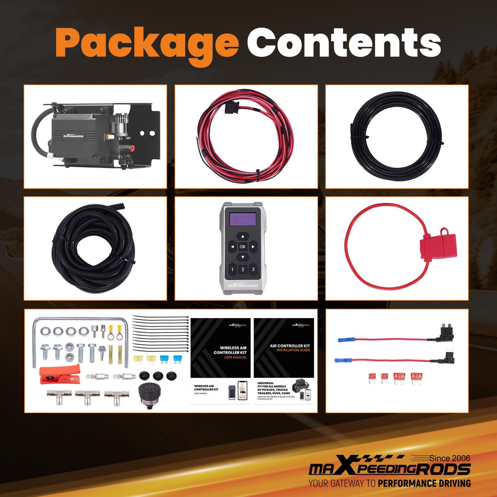 maXpeedingrods lifestyle truck driving scene showing improved ride adjustability