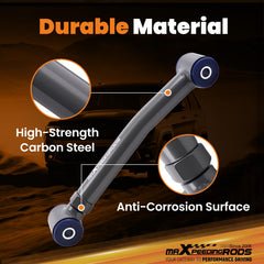 maXpeedingrods premium poly bushing detail demonstrating vibration reduction and longer service life