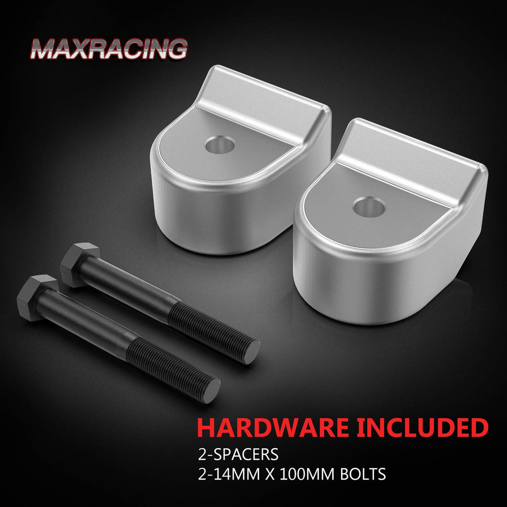 MAXRACING demonstration with 33x12.5 tire showing added clearance benefit